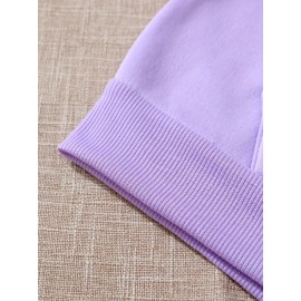 Women's CALVIN Letter Print Hooded Sweatshirt - Oversized Kangaroo Pocket & Drawstring Hood, Cozy Fall Winter Sweater with White CALVIN Logo, Casual Pullover (Machine Washable) for Casual Attire