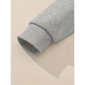 Women's CALVIN Letter Print Hooded Sweatshirt - Oversized Kangaroo Pocket & Drawstring Hood, Cozy Fall Winter Sweater with White CALVIN Logo, Casual Pullover (Machine Washable) for Casual Attire